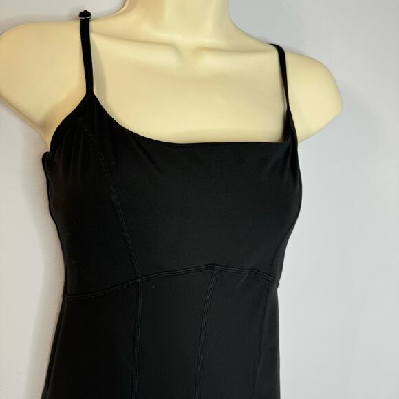 L. Space Go The Distance Jumpsuit Black Stretch Women's Medium - Picture 6 of 11